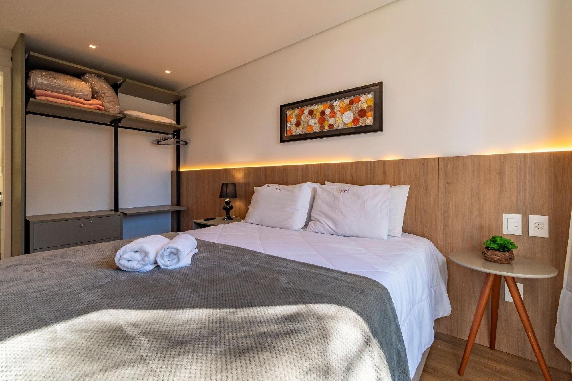 Rosa Apartamento Bav 101 Gramado Bagian luar foto