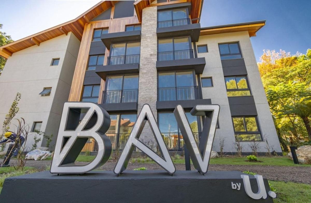Rosa Apartamento Bav 101 Gramado Bagian luar foto