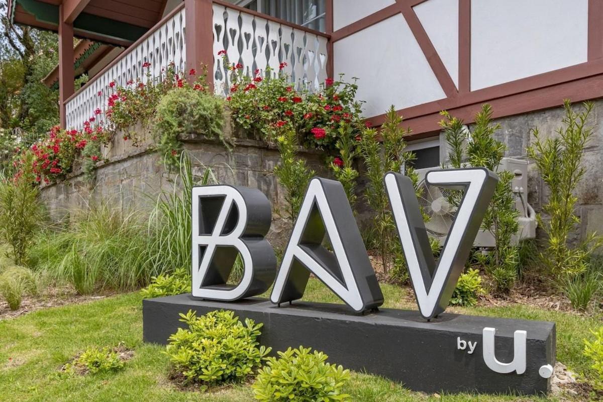 Rosa Apartamento Bav 101 Gramado Bagian luar foto
