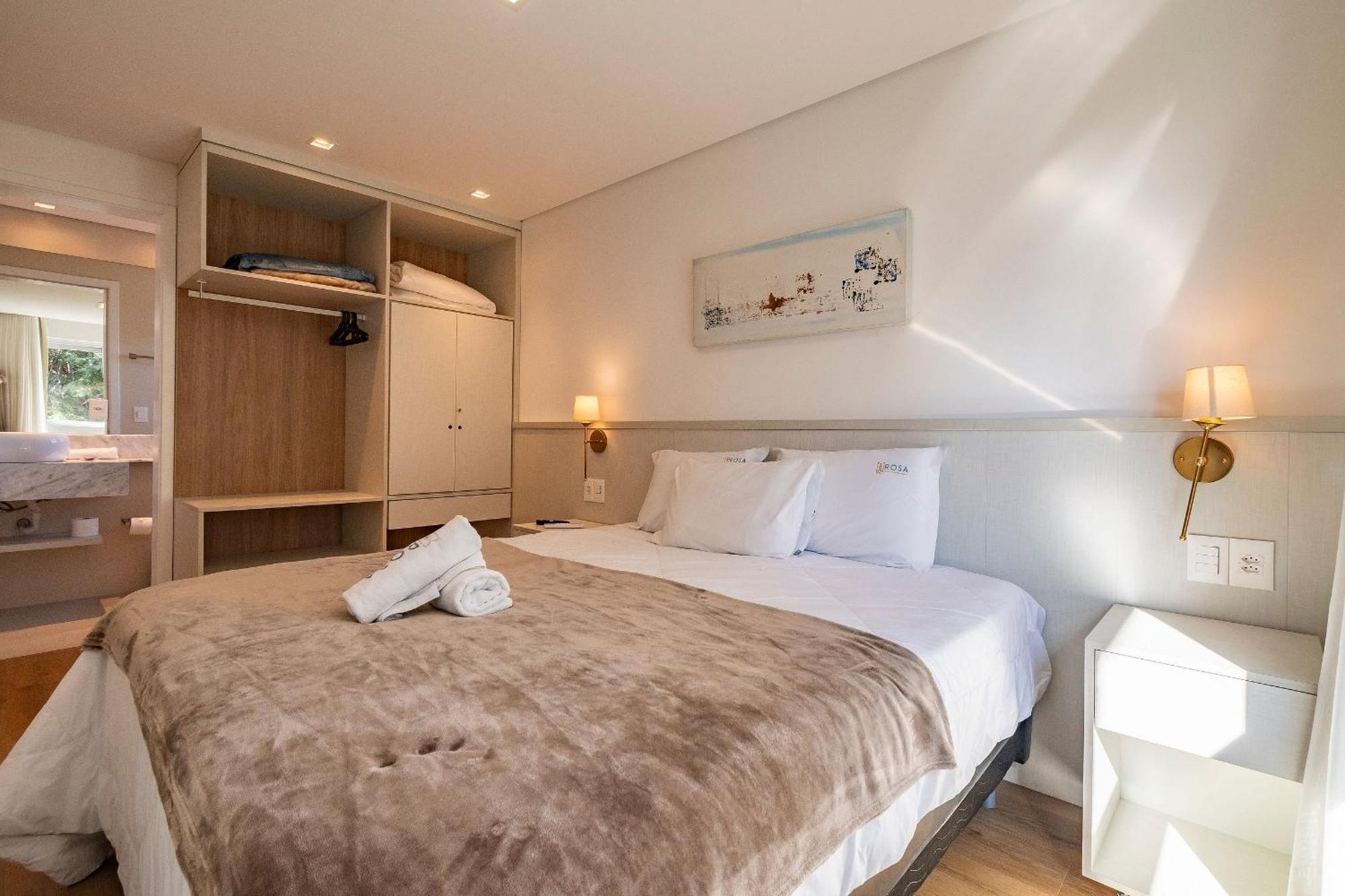 Rosa Apartamento Bav 101 Gramado Bagian luar foto