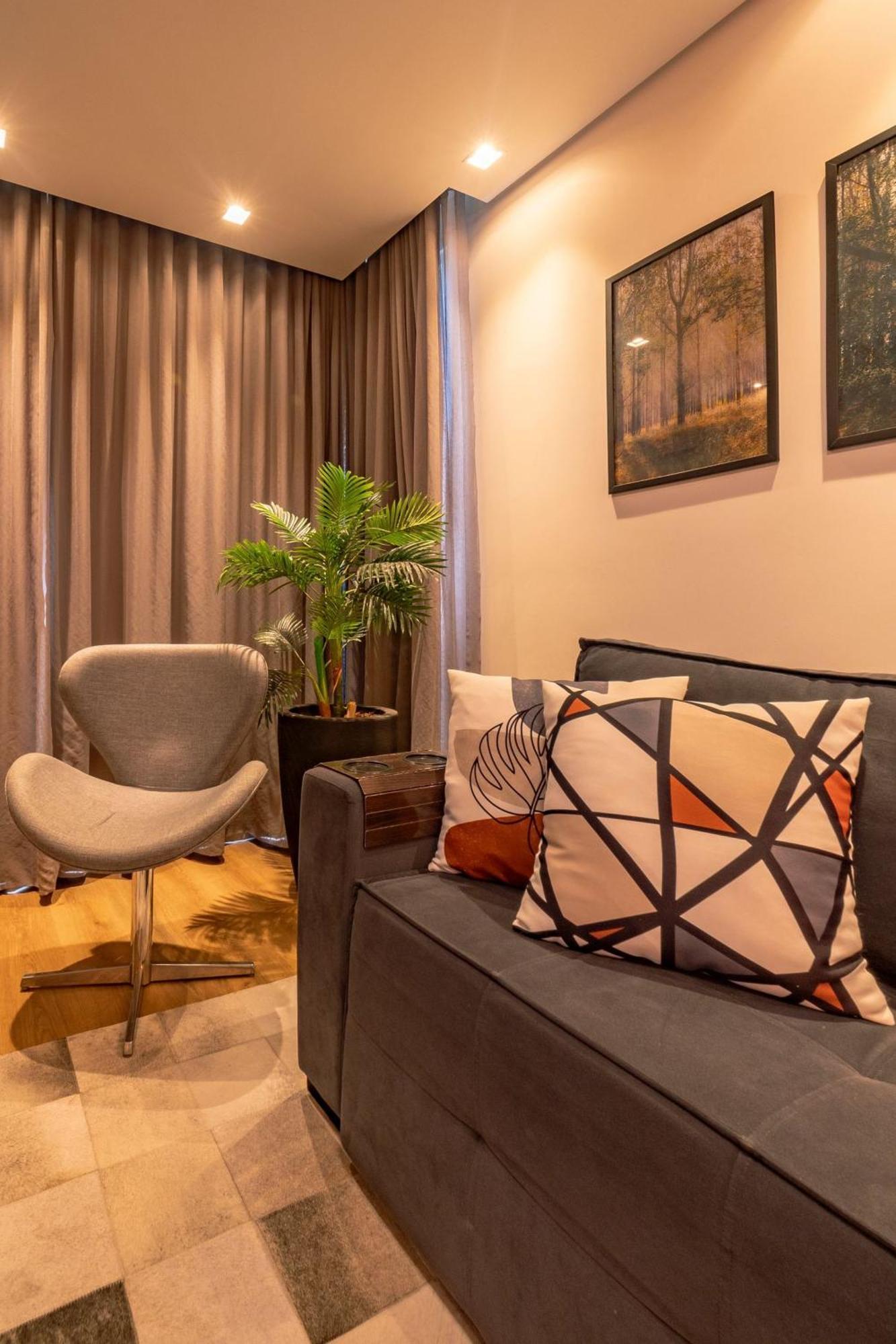 Rosa Apartamento Bav 101 Gramado Bagian luar foto